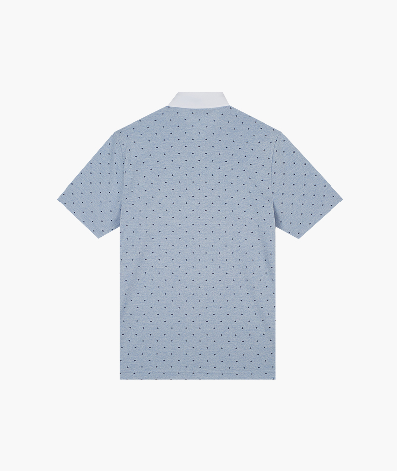 [크로커다일] 올오버 패턴 카라 티셔츠 CDAAATS2431 - 던필드몰_DawnFieldMall